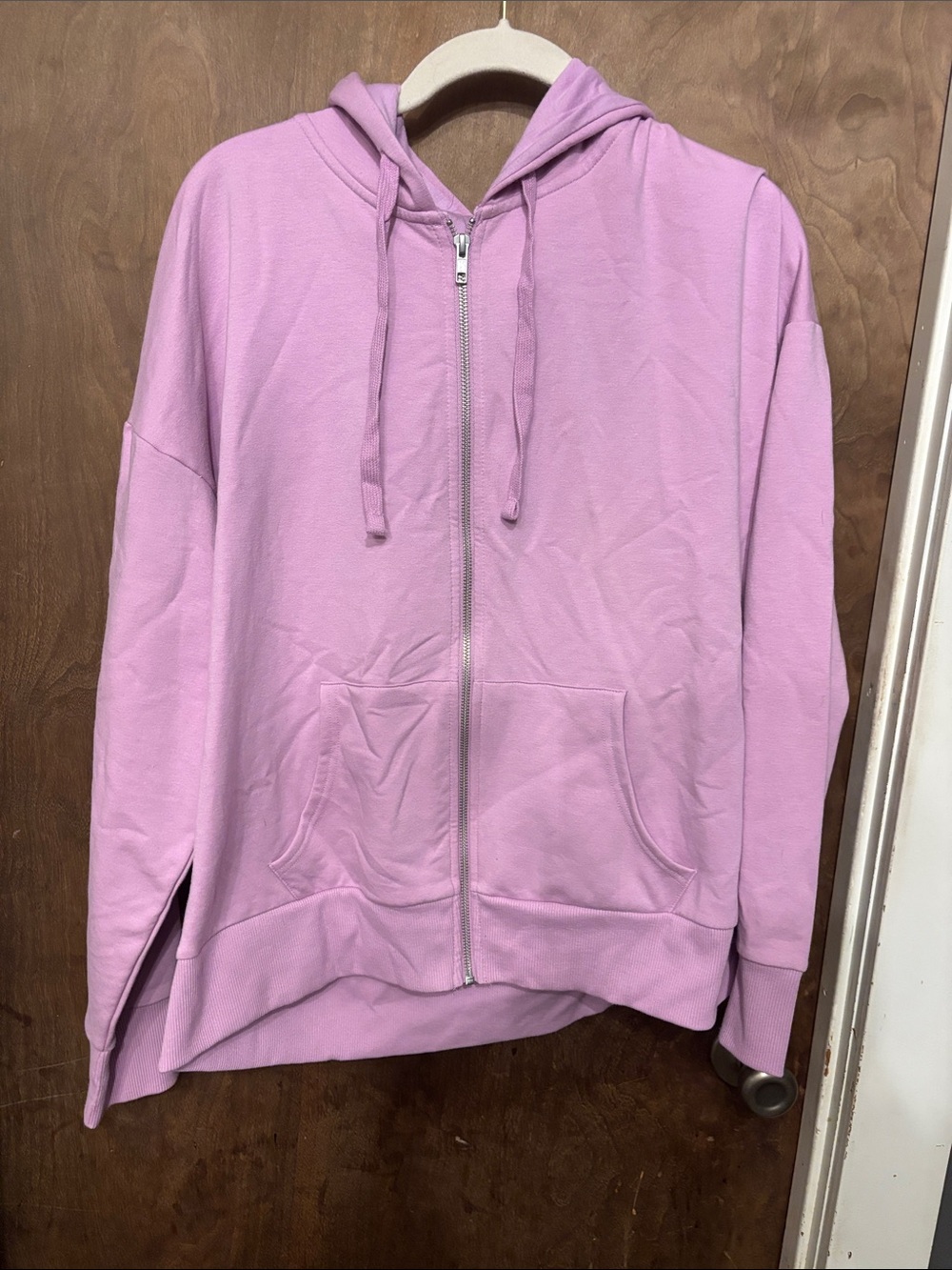 Time and Tru Lavender Zip Hoodie Jacket
